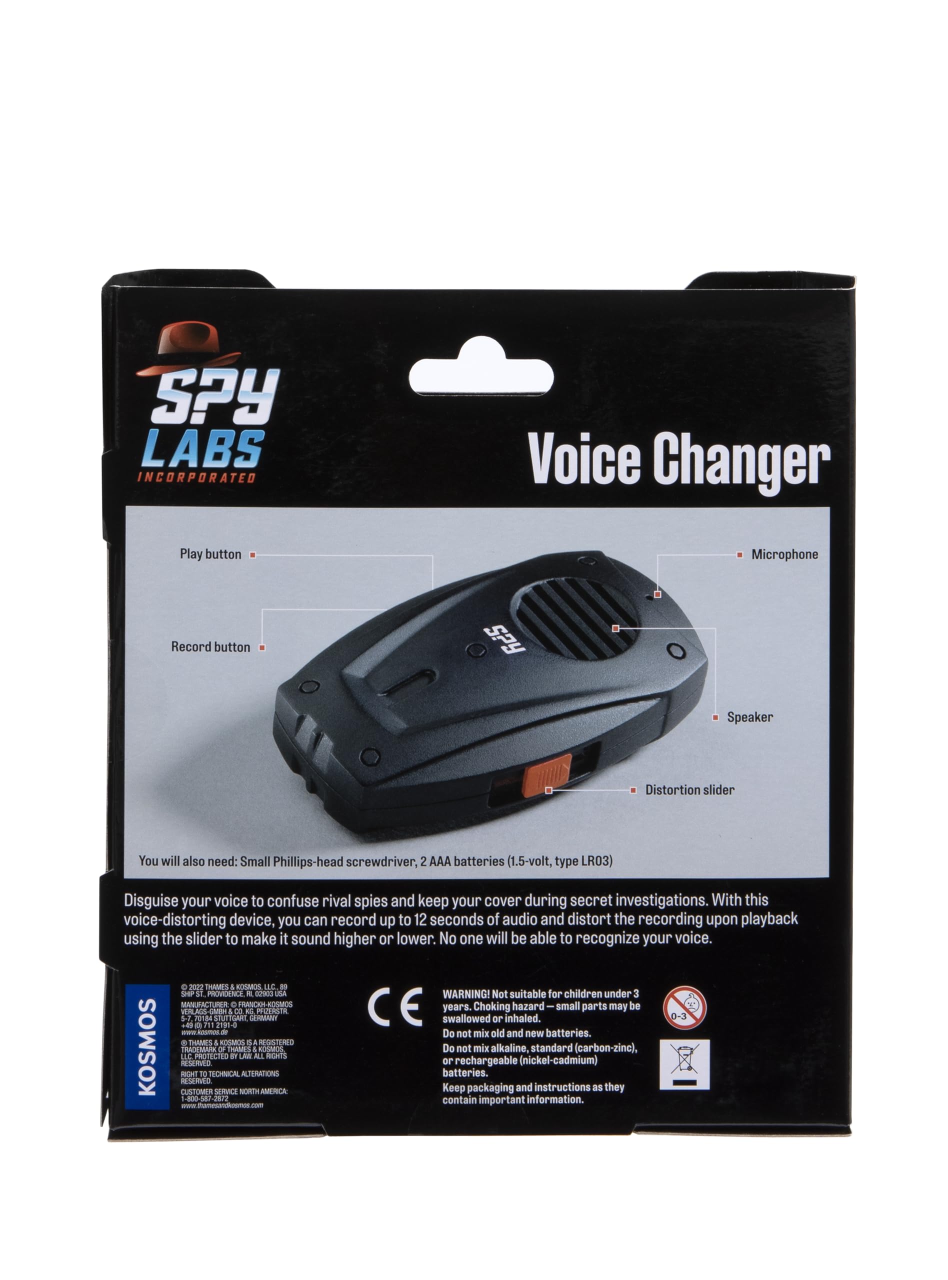 Amazon.com: Thames & Kosmos Spy Labs Inc: Voice Changer